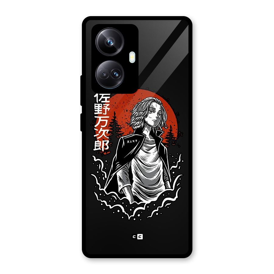Mickey illustration Glass Back Case for Realme 10 Pro Plus