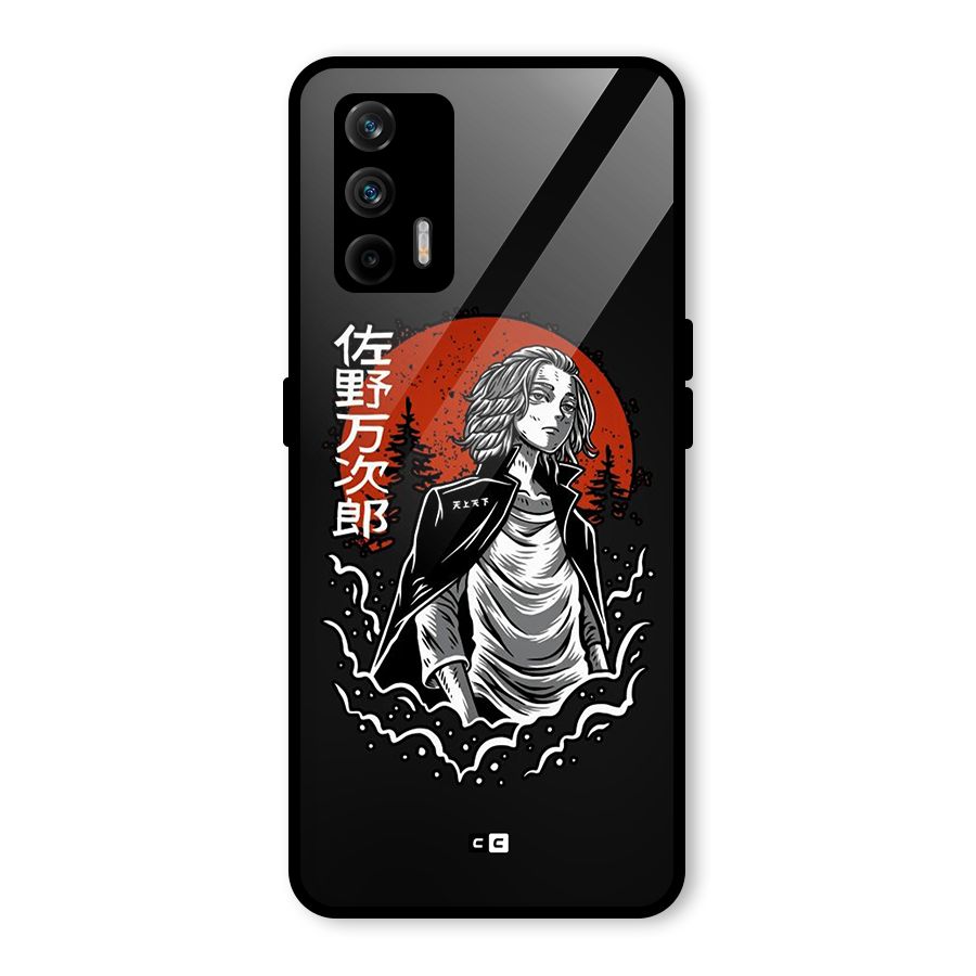 Mickey illustration Glass Back Case for Realme GT 5G