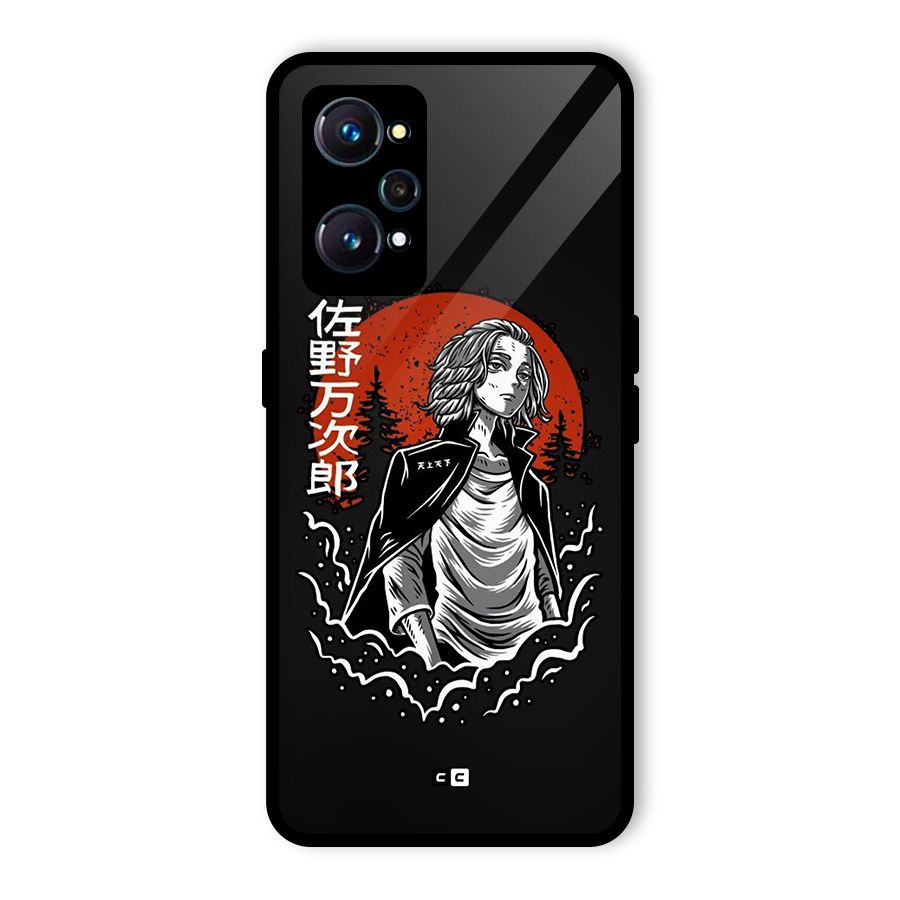 Mickey illustration Glass Back Case for Realme GT Neo2