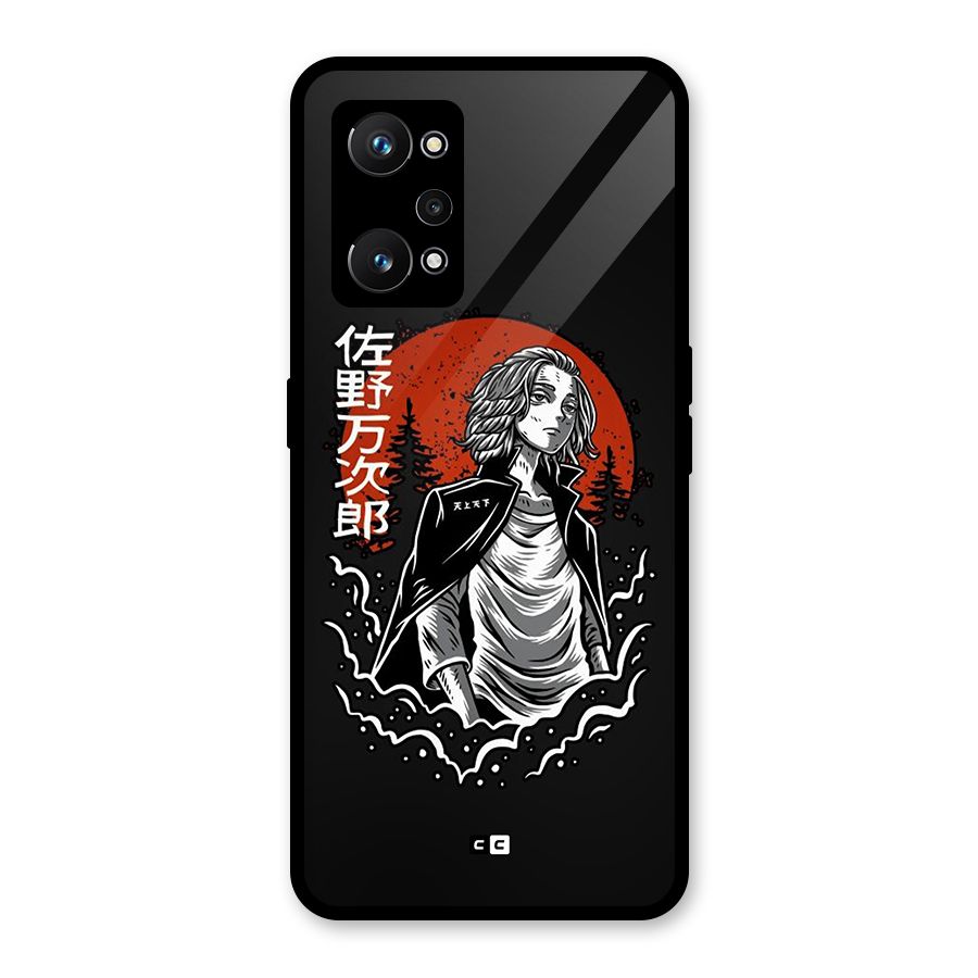 Mickey illustration Glass Back Case for Realme GT Neo 3T