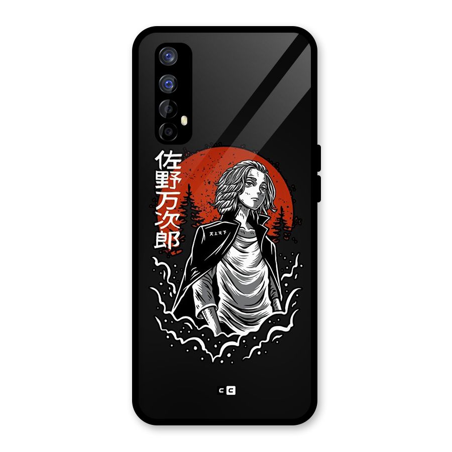 Mickey illustration Glass Back Case for Realme Narzo 20 Pro