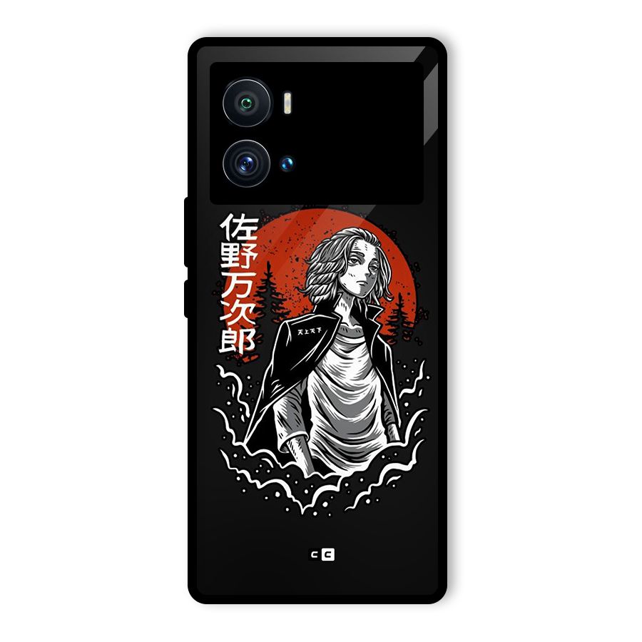 Mickey illustration Glass Back Case for Vivo iQOO 9 Pro