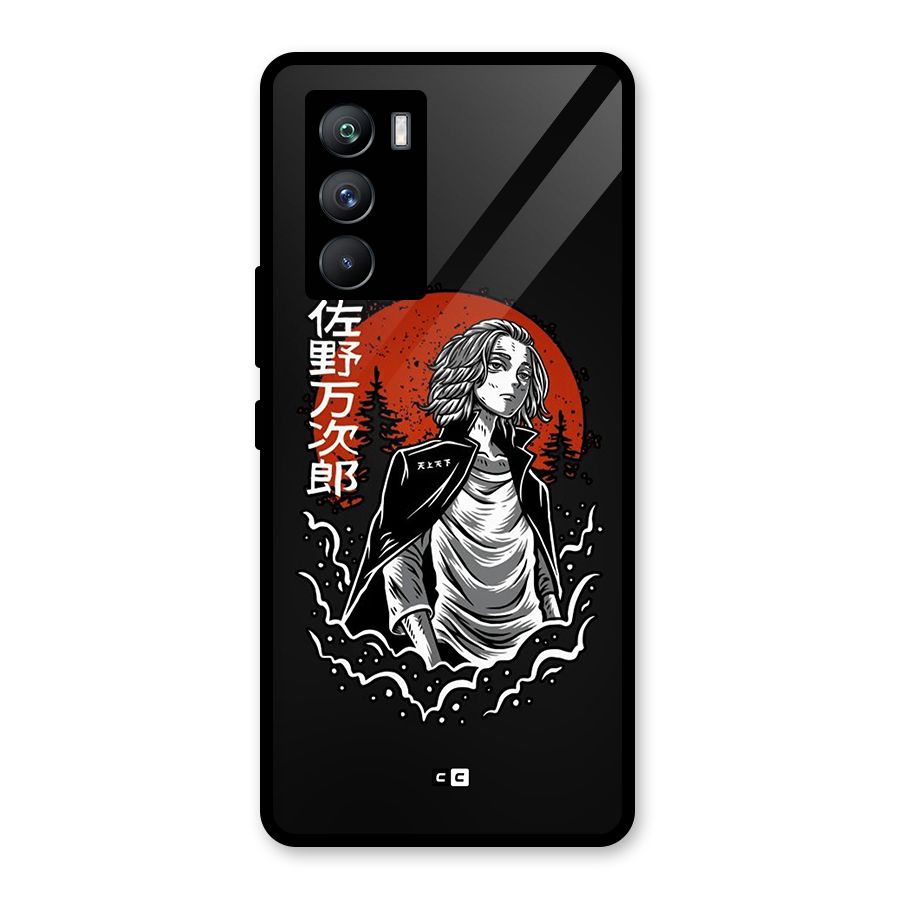 Mickey illustration Glass Back Case for Vivo iQOO 9 SE