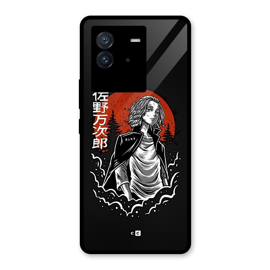 Mickey illustration Glass Back Case for Vivo iQOO Neo 6 5G