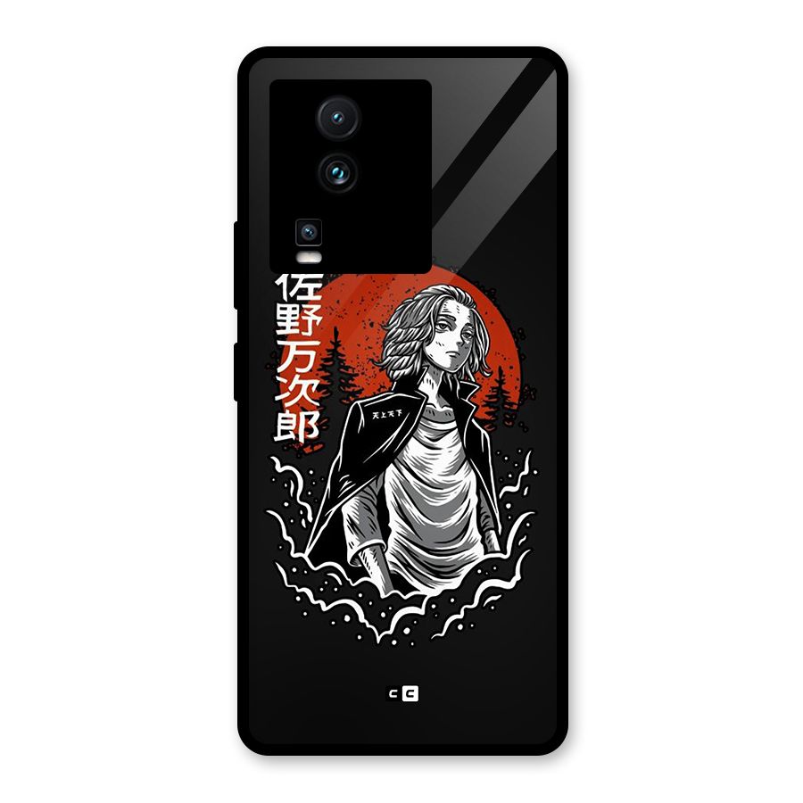 Mickey illustration Glass Back Case for Vivo iQOO Neo 7