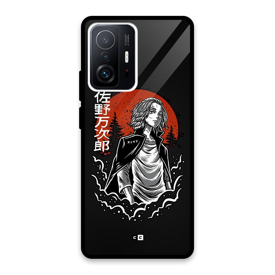 Mickey illustration Glass Back Case for Xiaomi 11T Pro