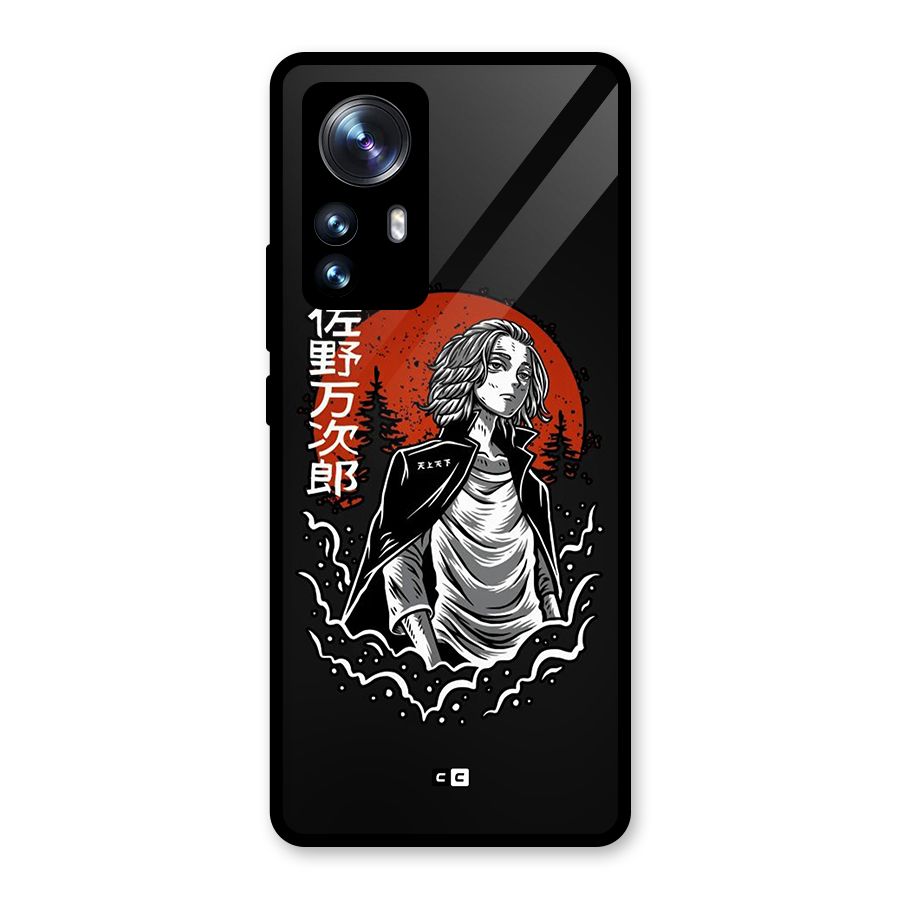 Mickey illustration Glass Back Case for Xiaomi 12 Pro