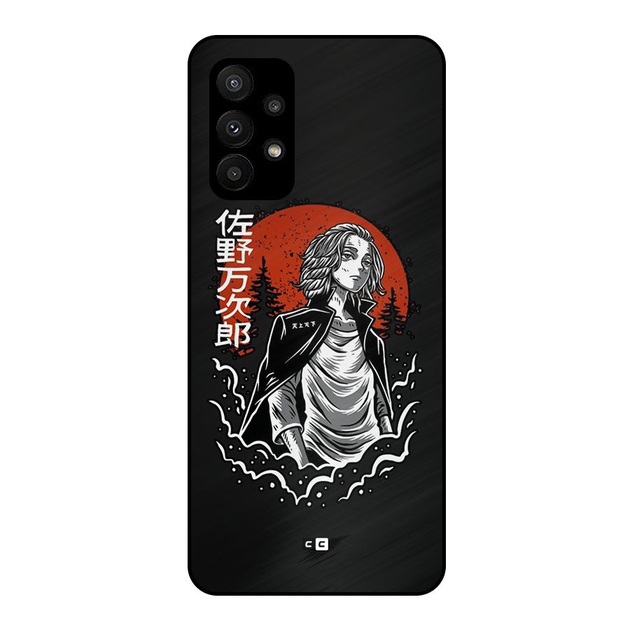 Mickey illustration Metal Back Case for Galaxy A23