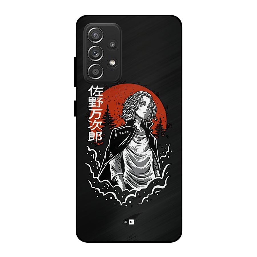 Mickey illustration Metal Back Case for Galaxy A52