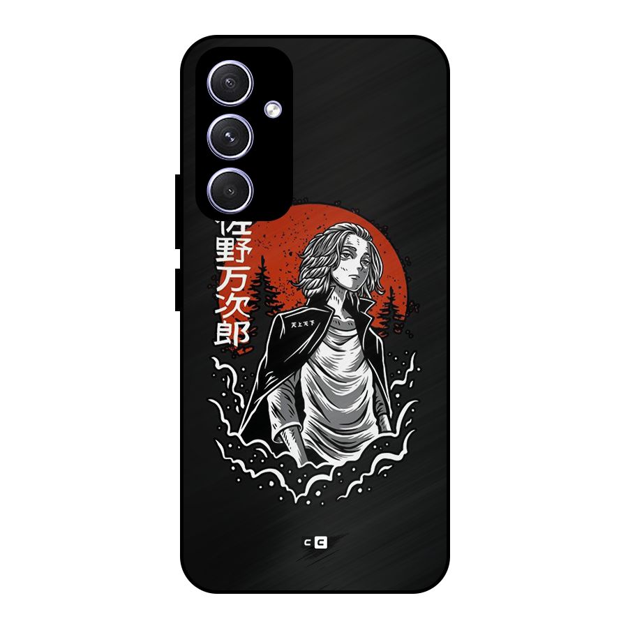 Mickey illustration Metal Back Case for Galaxy A54