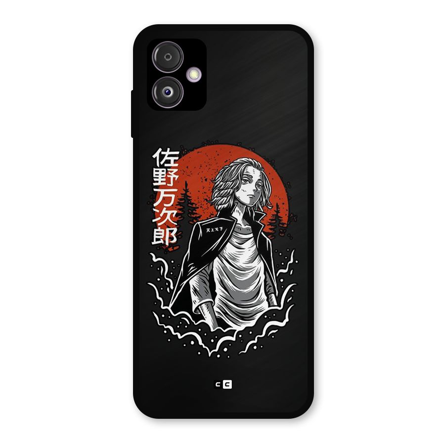 Mickey illustration Metal Back Case for Galaxy F14