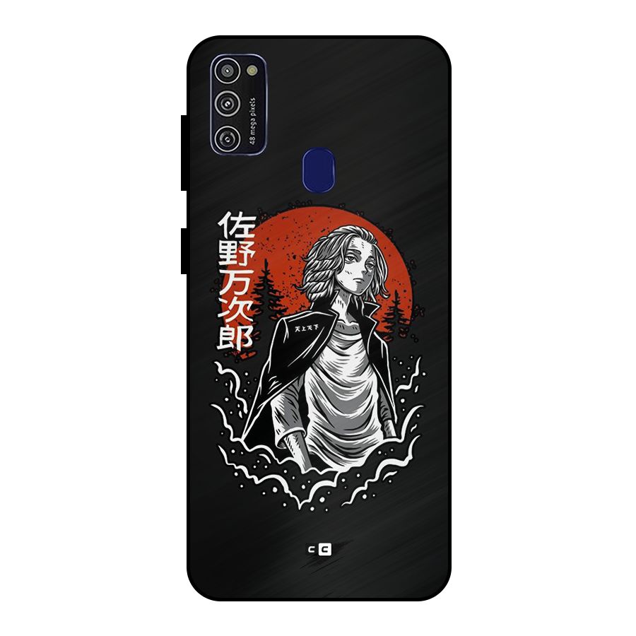 Mickey illustration Metal Back Case for Galaxy M30s