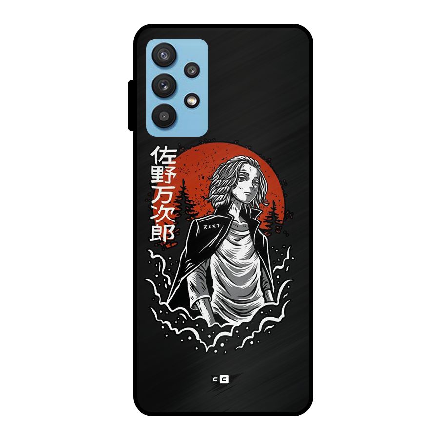 Mickey illustration Metal Back Case for Galaxy M32 5G