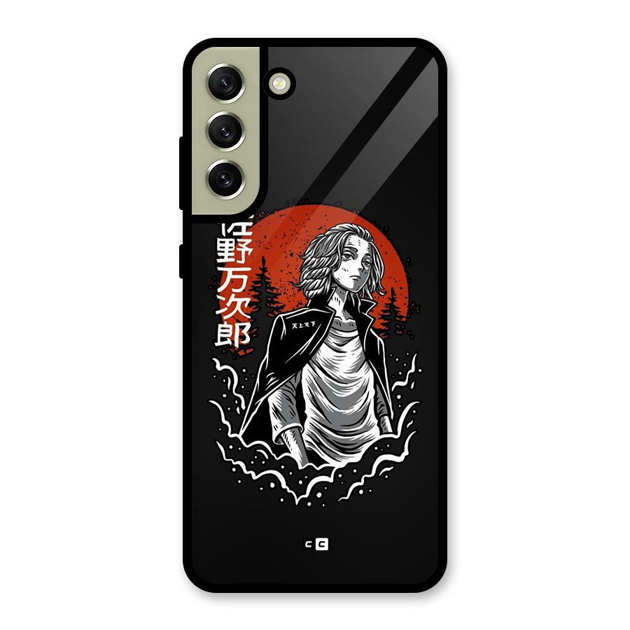 Mickey illustration Metal Back Case for Galaxy S21 FE 5G (2023)