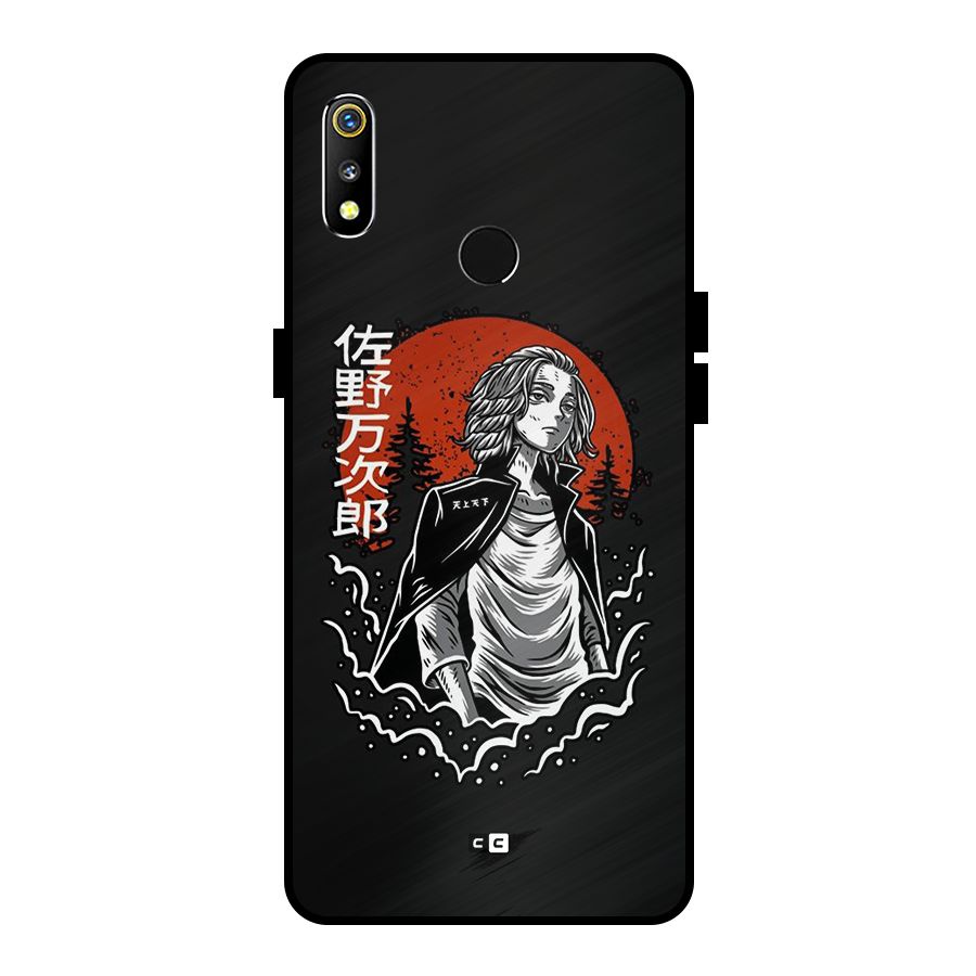 Mickey illustration Metal Back Case for Realme 3