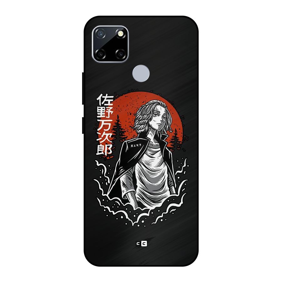 Mickey illustration Metal Back Case for Realme Narzo 30A
