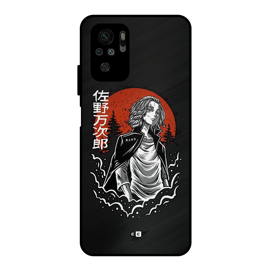 Mickey illustration Metal Back Case for Redmi Note 10S