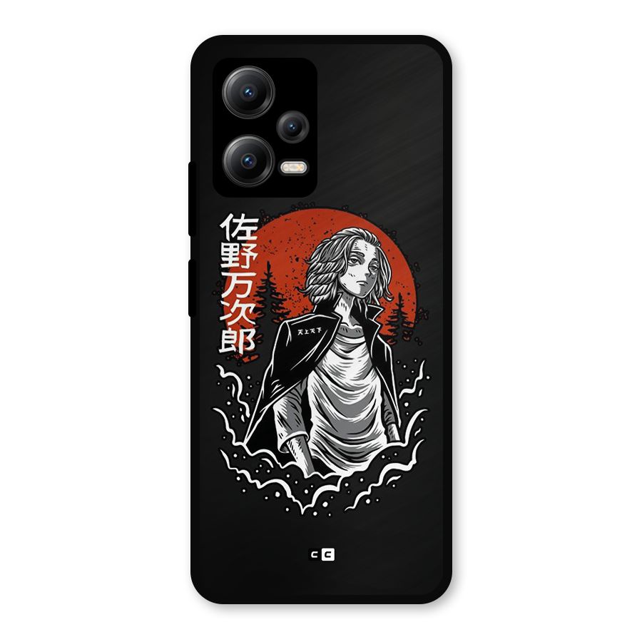 Mickey illustration Metal Back Case for Redmi Note 12 5G