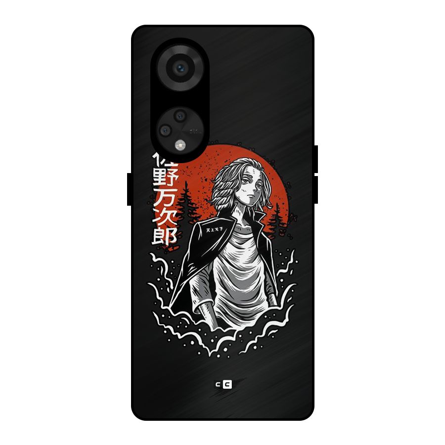 Mickey illustration Metal Back Case for Reno8 T 5G