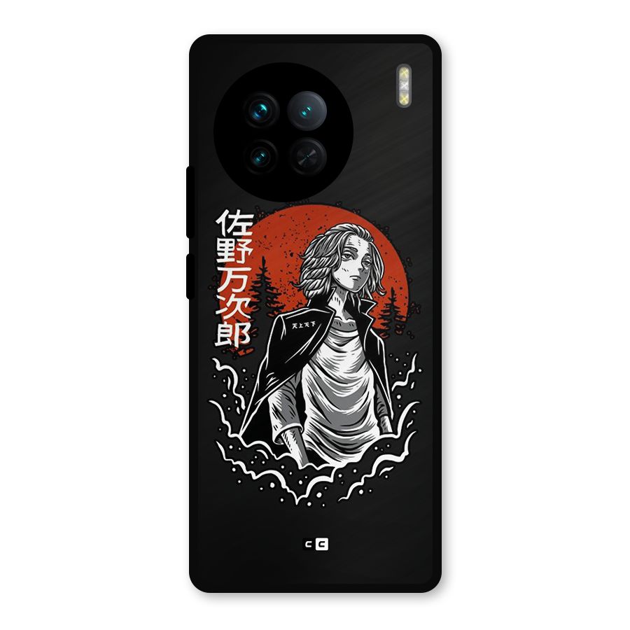Mickey illustration Metal Back Case for Vivo X90
