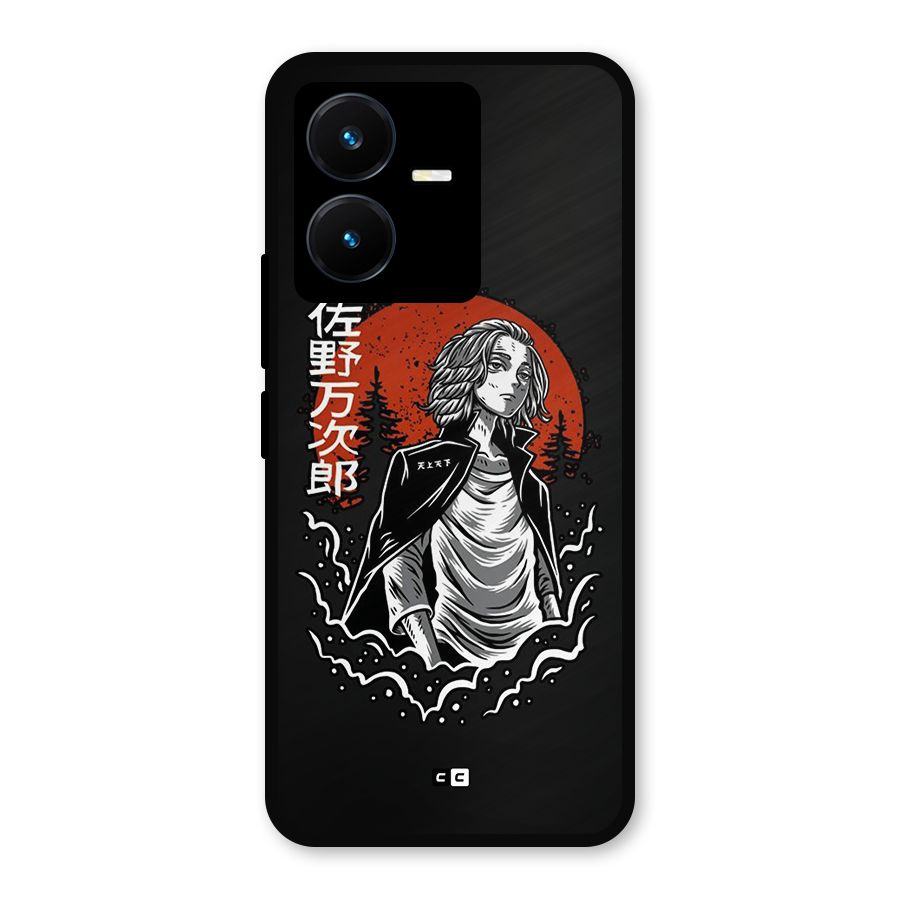 Mickey illustration Metal Back Case for Vivo Y22