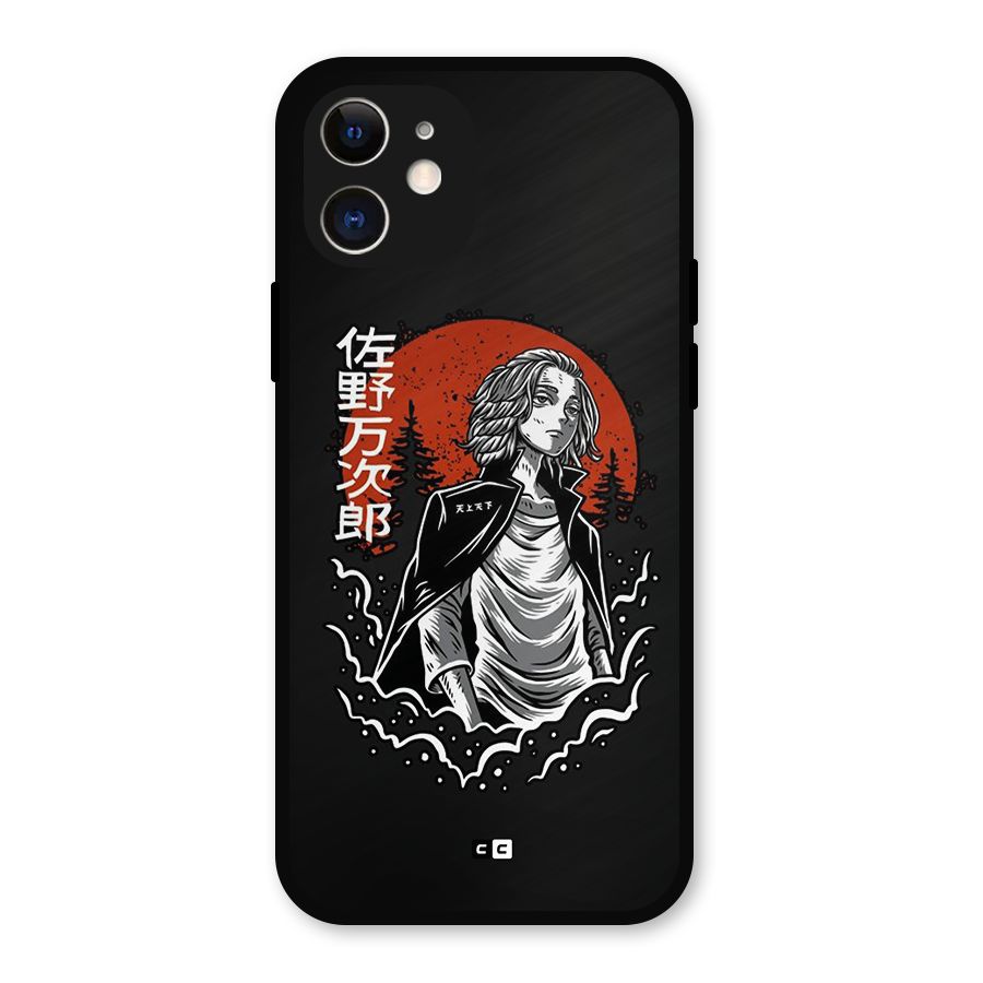 Mickey illustration Metal Back Case for iPhone 12