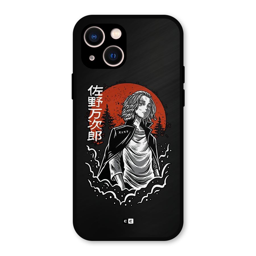 Mickey illustration Metal Back Case for iPhone 13