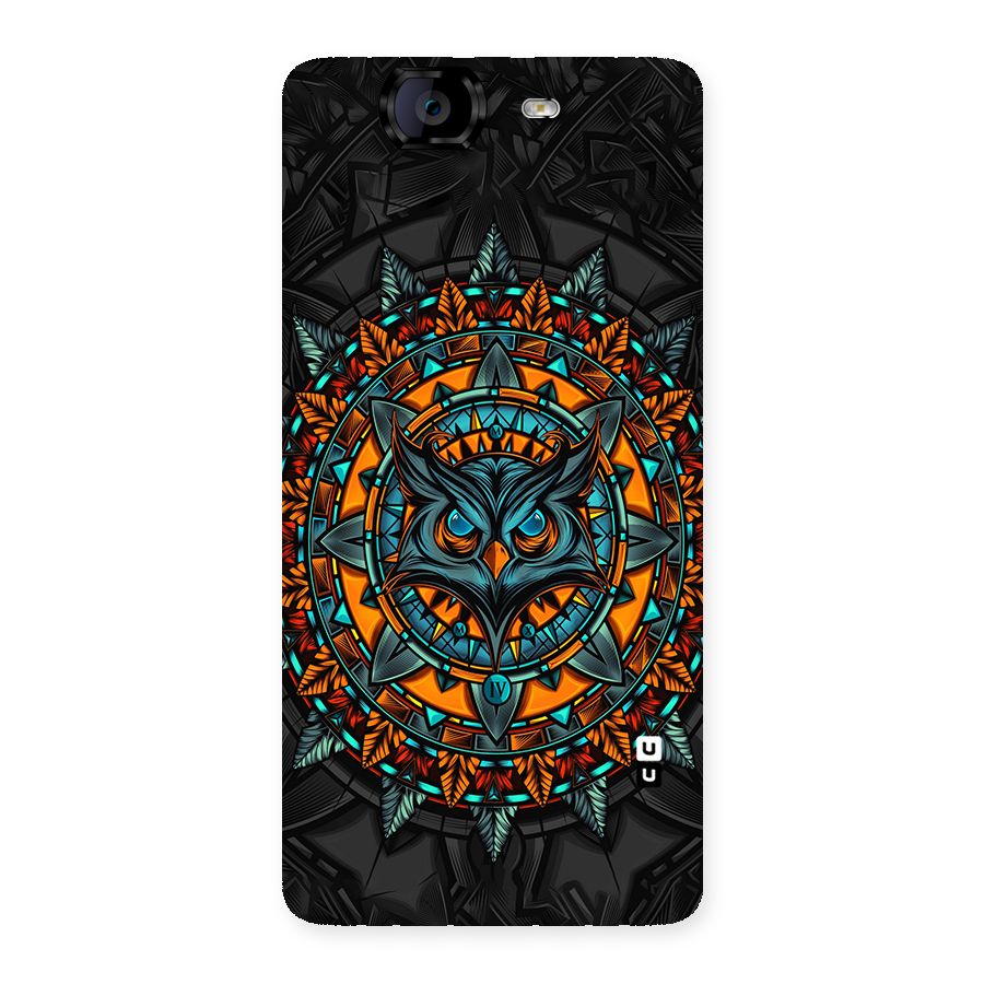 Mighty Owl Artwork Back Case for Canvas Knight A350