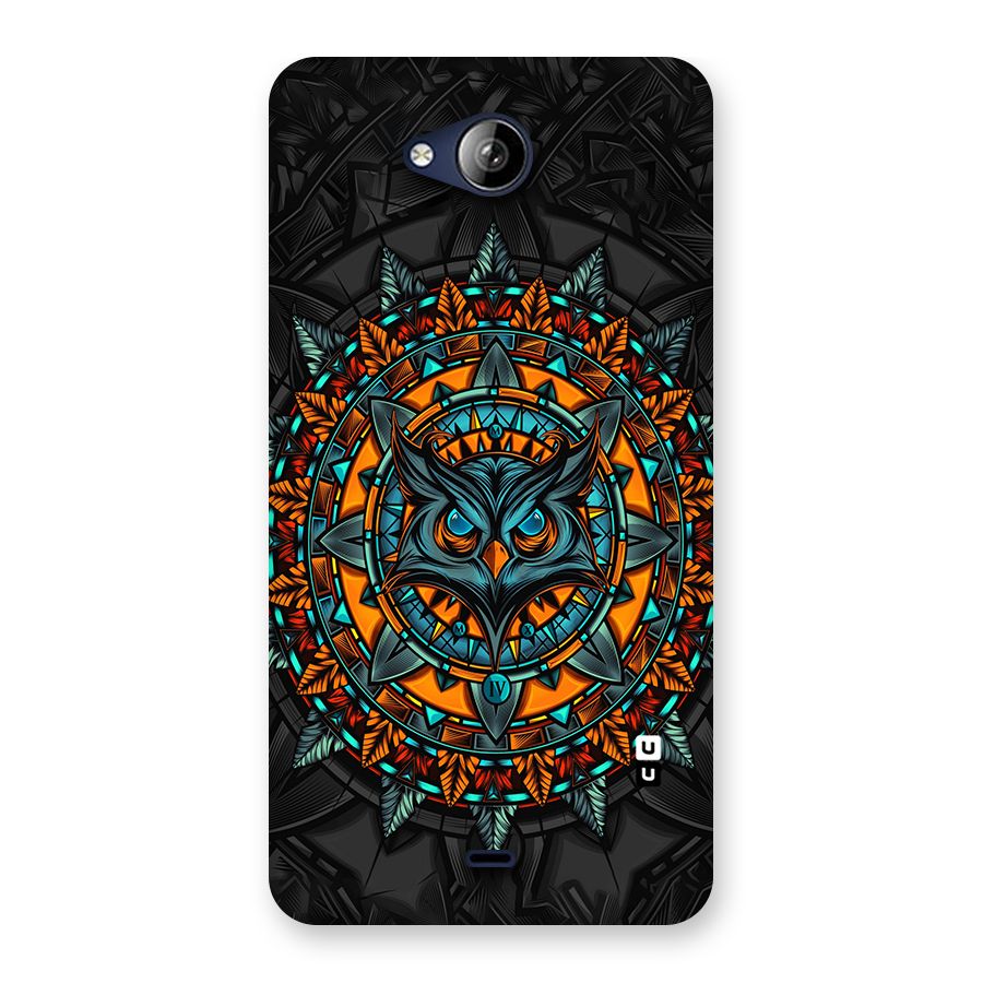 Mighty Owl Artwork Back Case for Canvas Play Q355