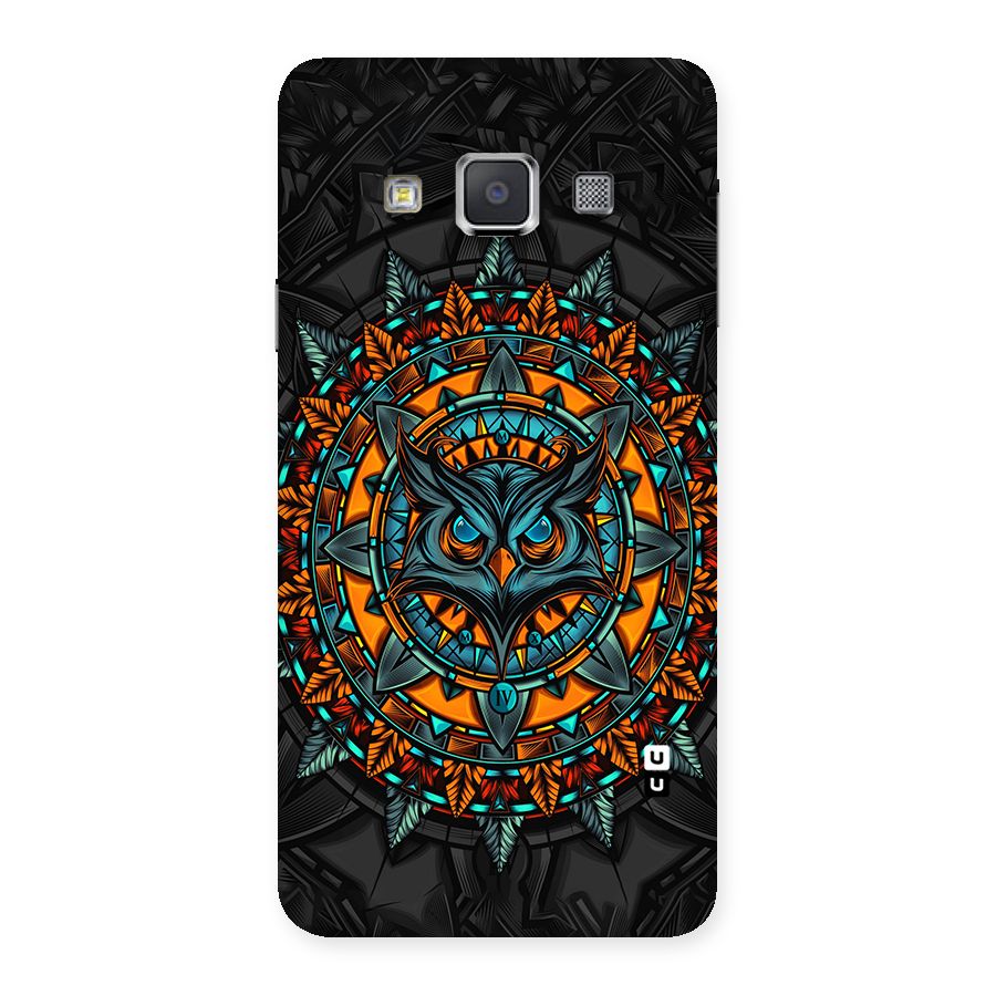 Mighty Owl Artwork Back Case for Galaxy A3