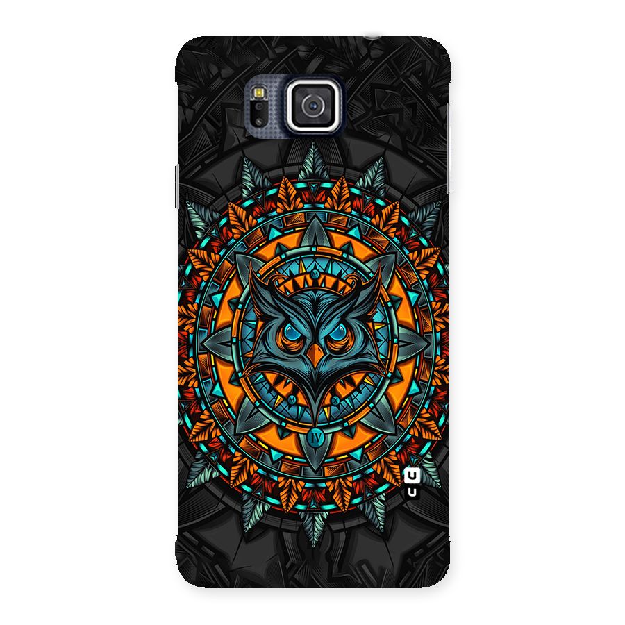 Mighty Owl Artwork Back Case for Galaxy Alpha