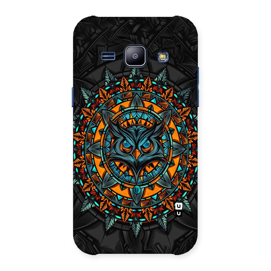Mighty Owl Artwork Back Case for Galaxy J1