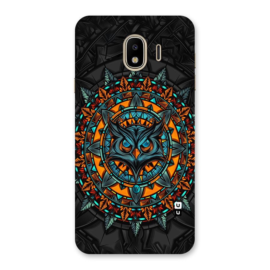 Mighty Owl Artwork Back Case for Galaxy J4
