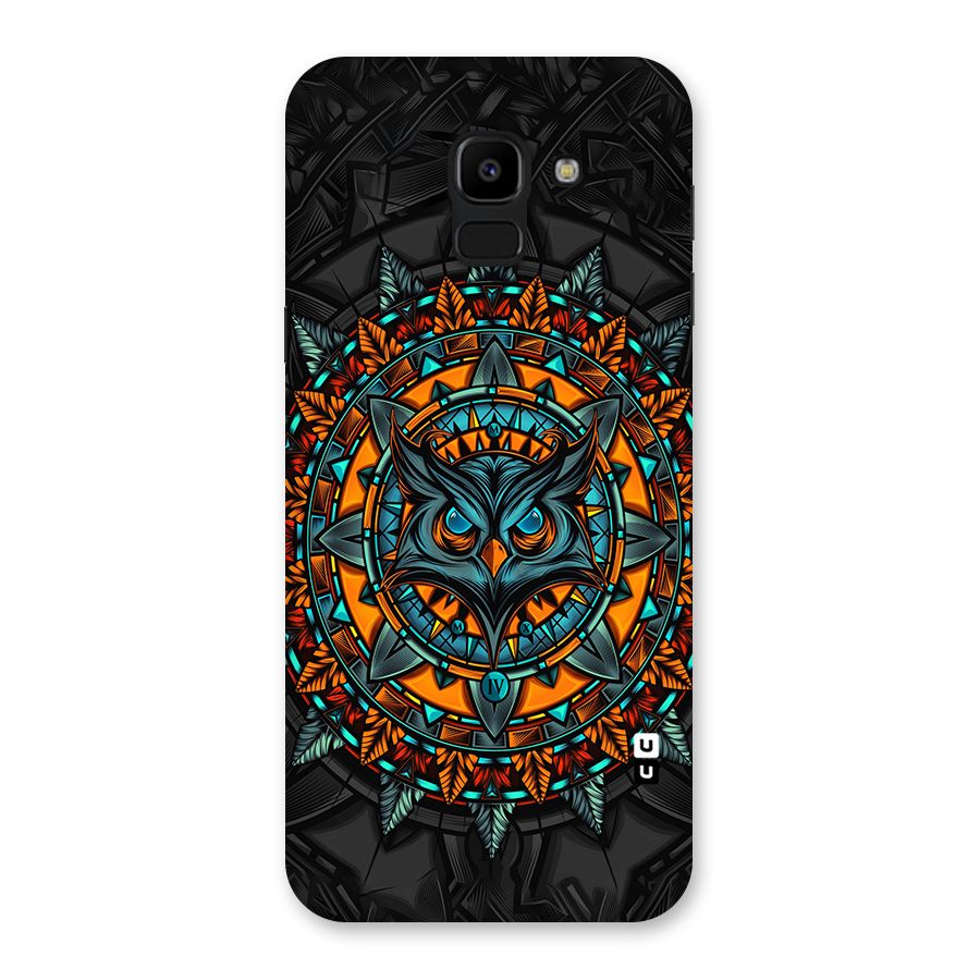 Mighty Owl Artwork Back Case for Galaxy J6