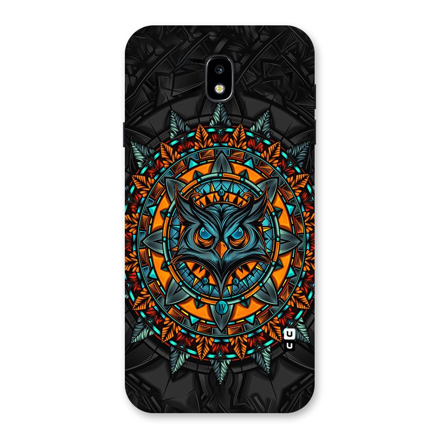 Mighty Owl Artwork Back Case for Galaxy J7 Pro