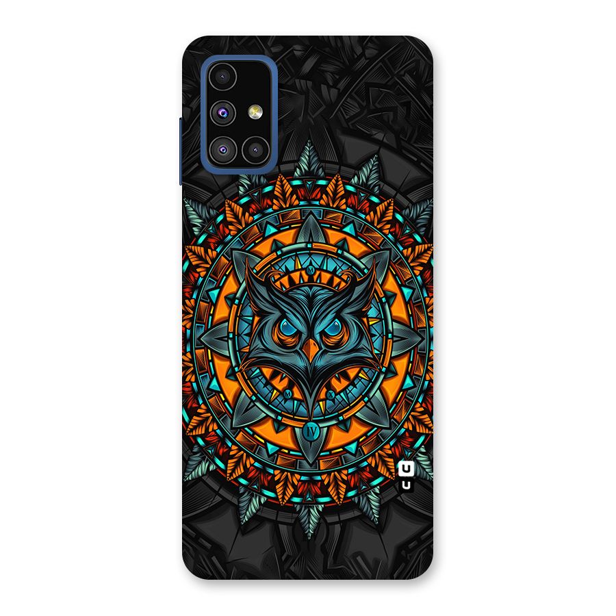 Mighty Owl Artwork Back Case for Galaxy M51