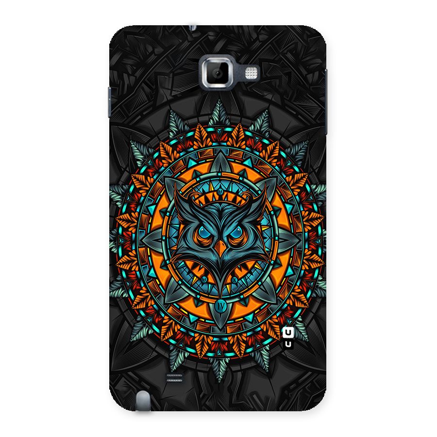 Mighty Owl Artwork Back Case for Galaxy Note