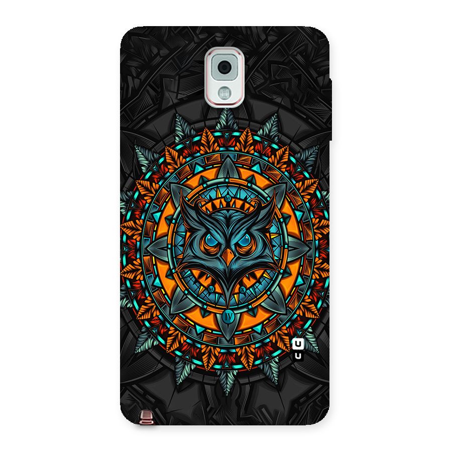 Mighty Owl Artwork Back Case for Galaxy Note 3