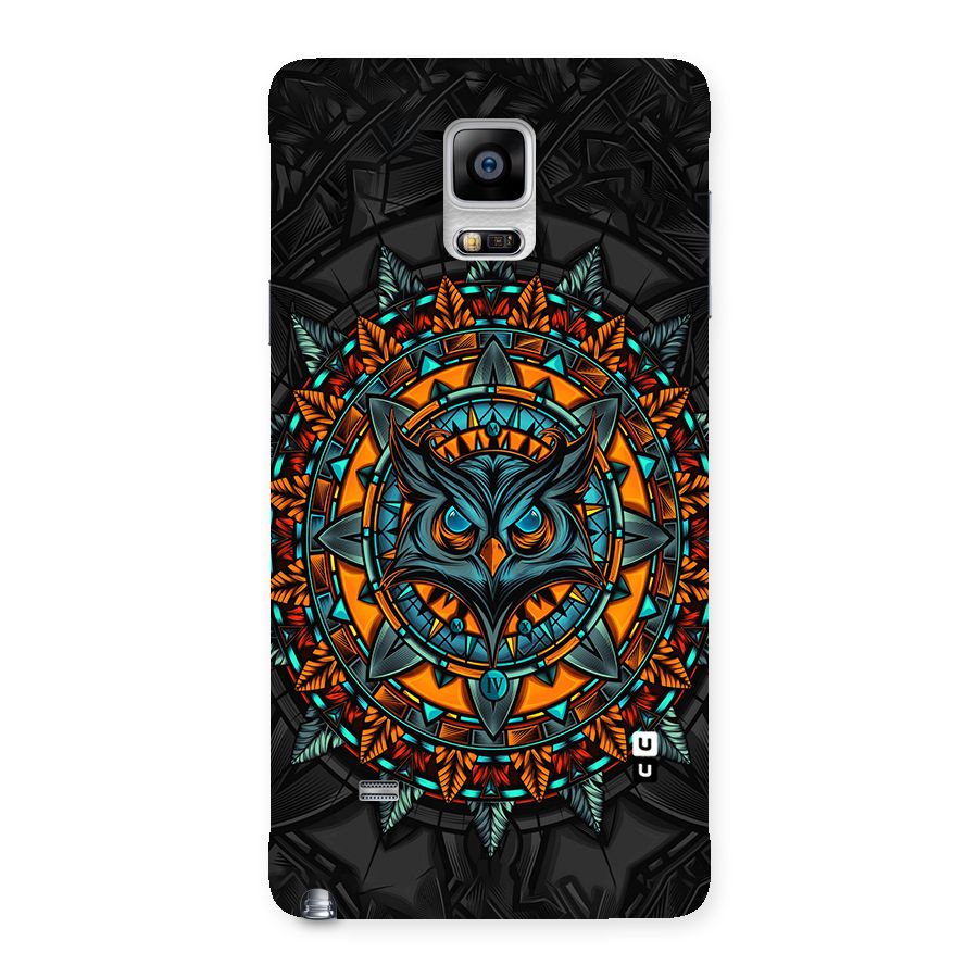 Mighty Owl Artwork Back Case for Galaxy Note 4