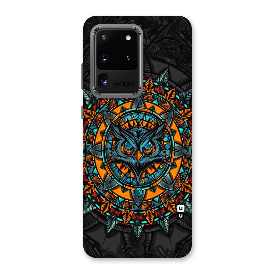 Mighty Owl Artwork Back Case for Galaxy S20 Ultra