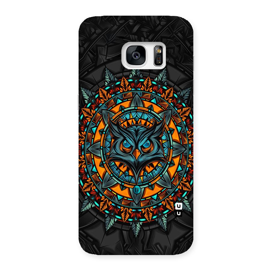 Mighty Owl Artwork Back Case for Galaxy S7 Edge