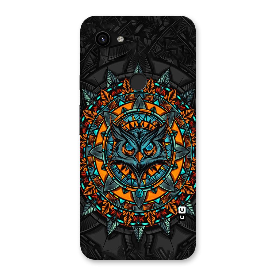 Mighty Owl Artwork Back Case for Google Pixel 3a XL