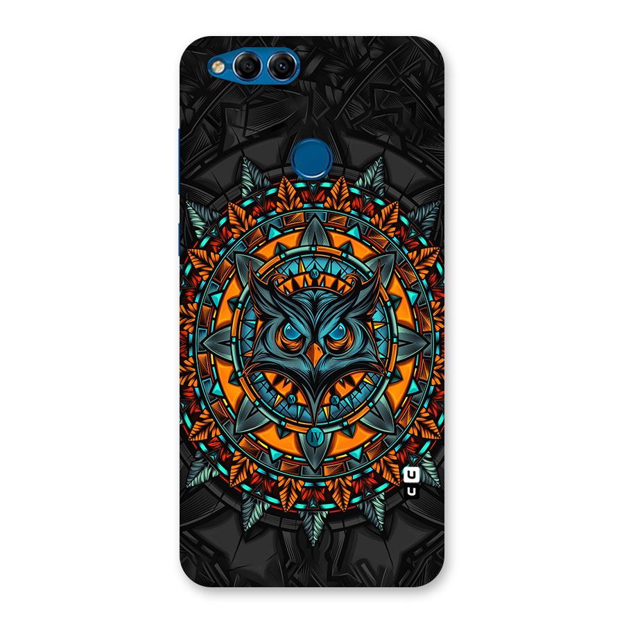 Mighty Owl Artwork Back Case for Honor 7X