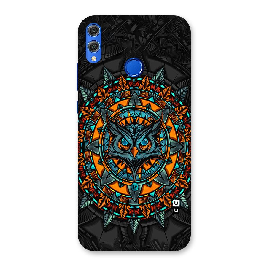 Mighty Owl Artwork Back Case for Honor 8X