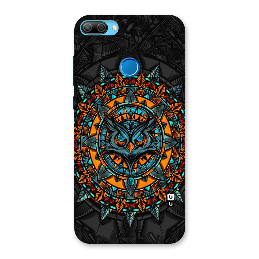Mighty Owl Artwork Back Case for Honor 9N