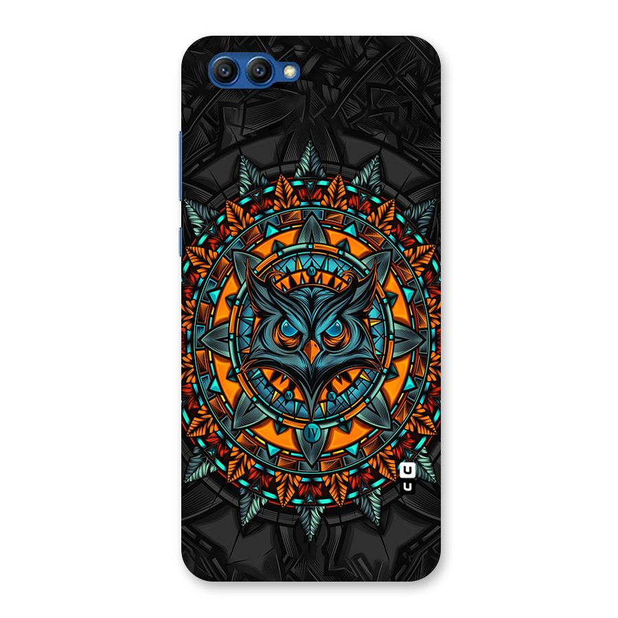 Mighty Owl Artwork Back Case for Honor View 10