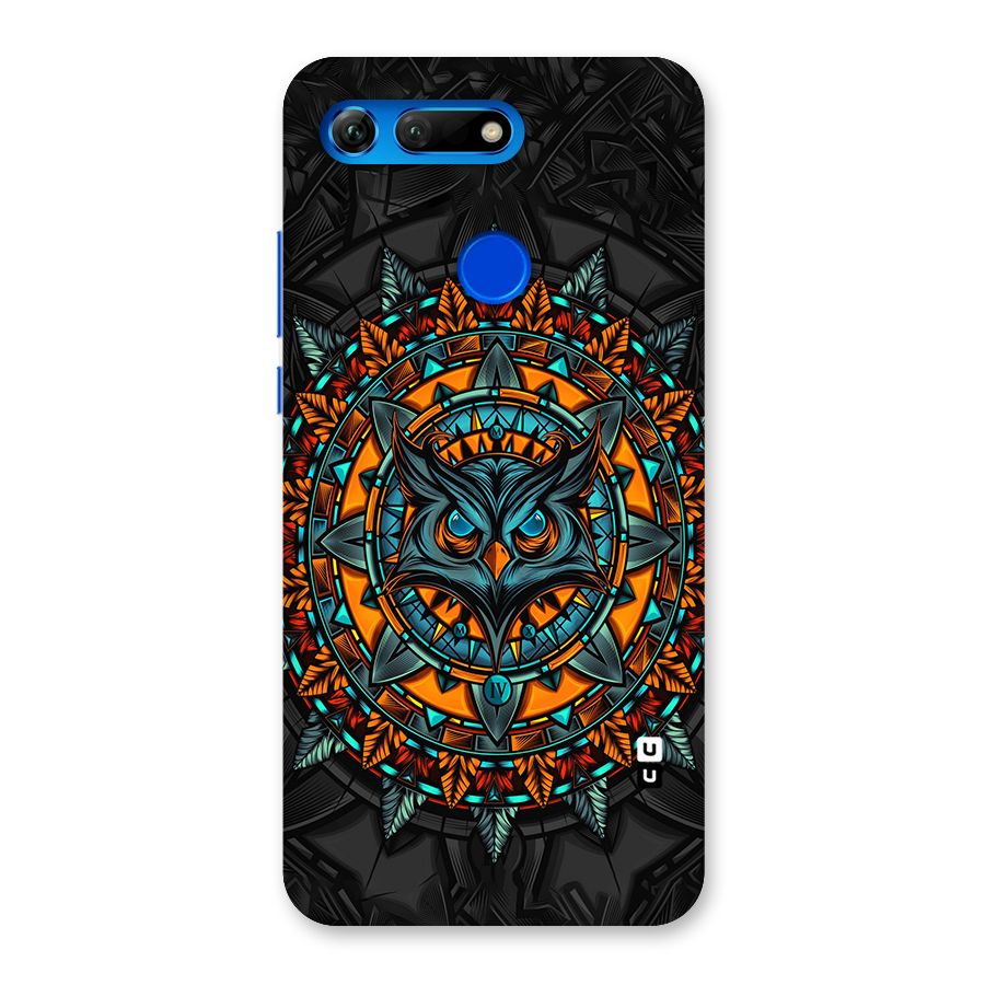 Mighty Owl Artwork Back Case for Honor View 20