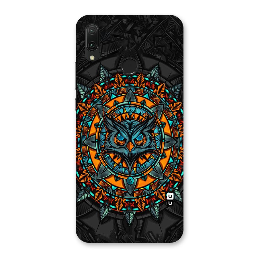 Mighty Owl Artwork Back Case for Huawei Y9 (2019)