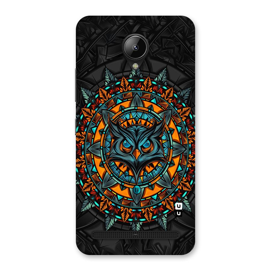 Mighty Owl Artwork Back Case for Lenovo C2
