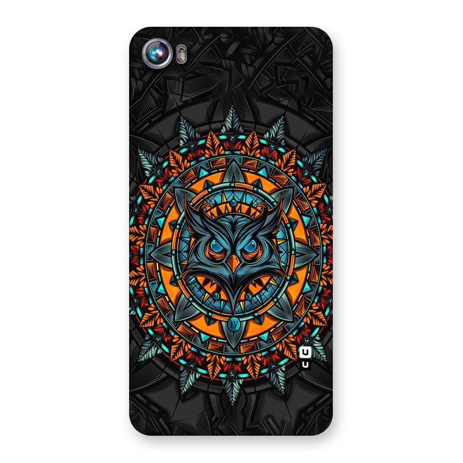 Mighty Owl Artwork Back Case for Micromax Canvas Fire 4 A107